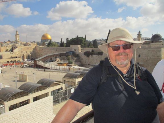 at the wailing wall