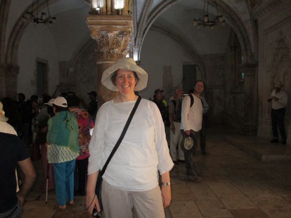 j in the last supper room