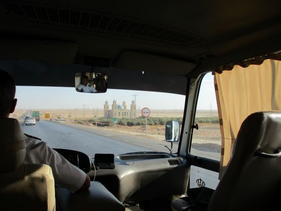 mosque on the roadside