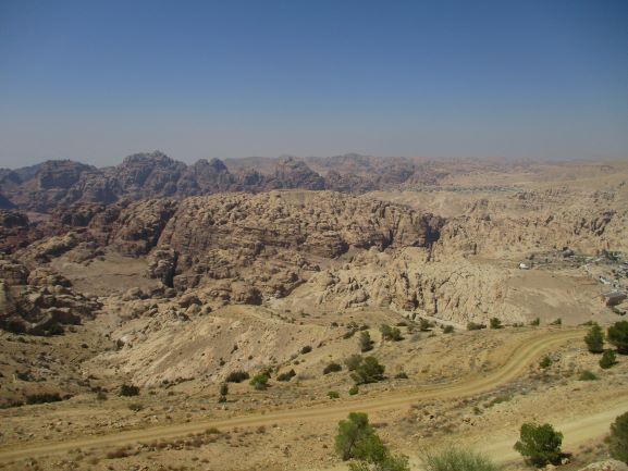 overlooking Petra
