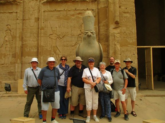 the group at Edfu