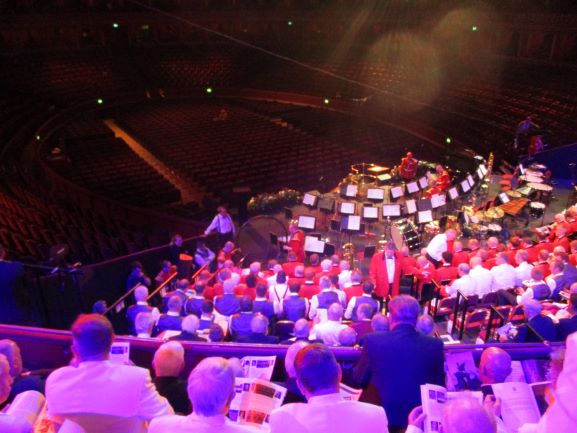 from my position at rehearsal