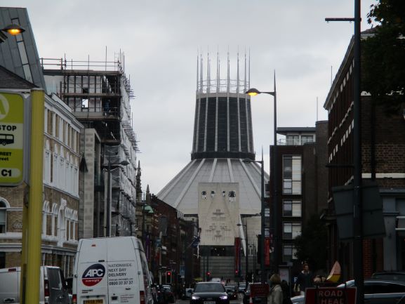 looking back at Cathedral