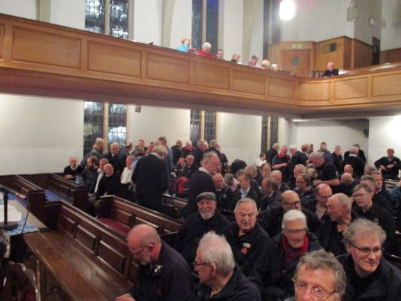 thursday night rehearsal with other international choirs